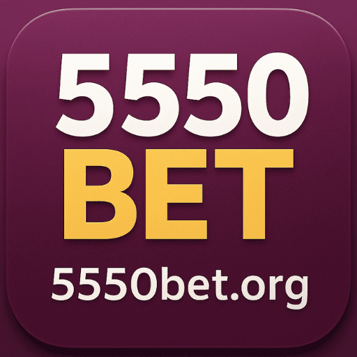 Imagem promocional da 5550BET mostrando a plataforma e suas vantagens